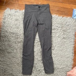 Gray leggings